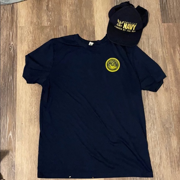 I’m selling a Navy Dept hat and shirt. - Picture 1 of 4
